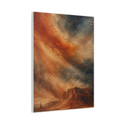 Dust Storm Mesa Abstract Wall Art & Canvas Print
