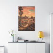 Enchanted Desert Highway Wall Art & Canvas Print