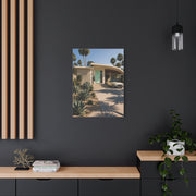 Palm Springs Modern Villa Exterior Wall Art & Canvas Print