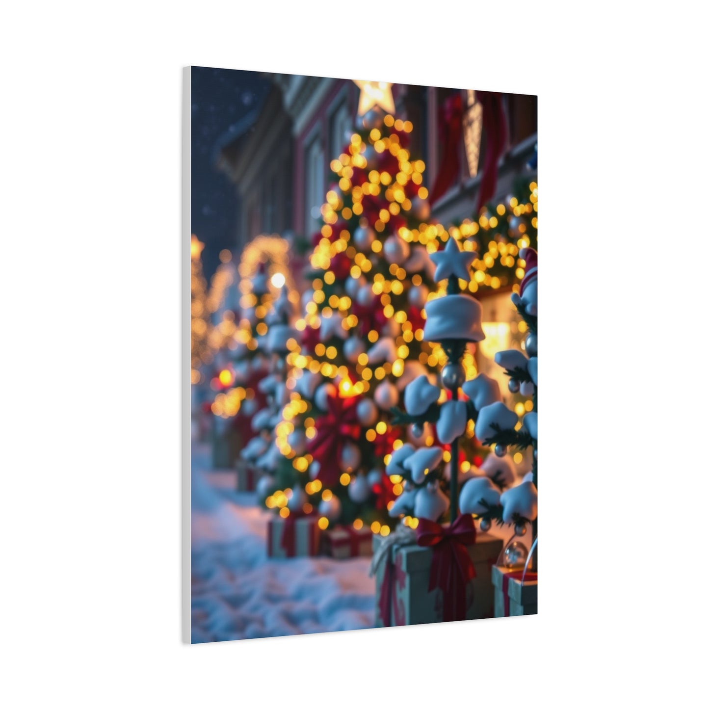 Celestial Yuletide Canvas Wall Art & Canvas Print