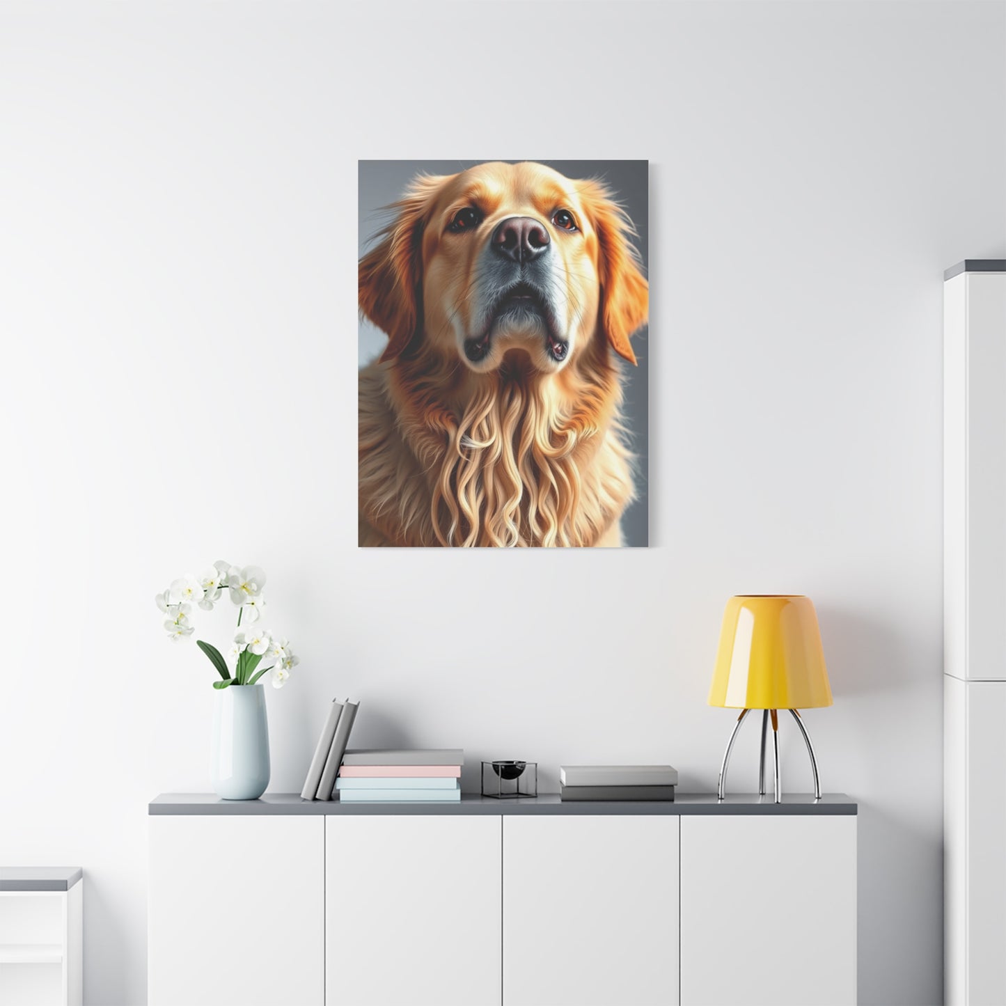 Masterpiece Golden Retriever Art Vision Wall Art & Canvas Print