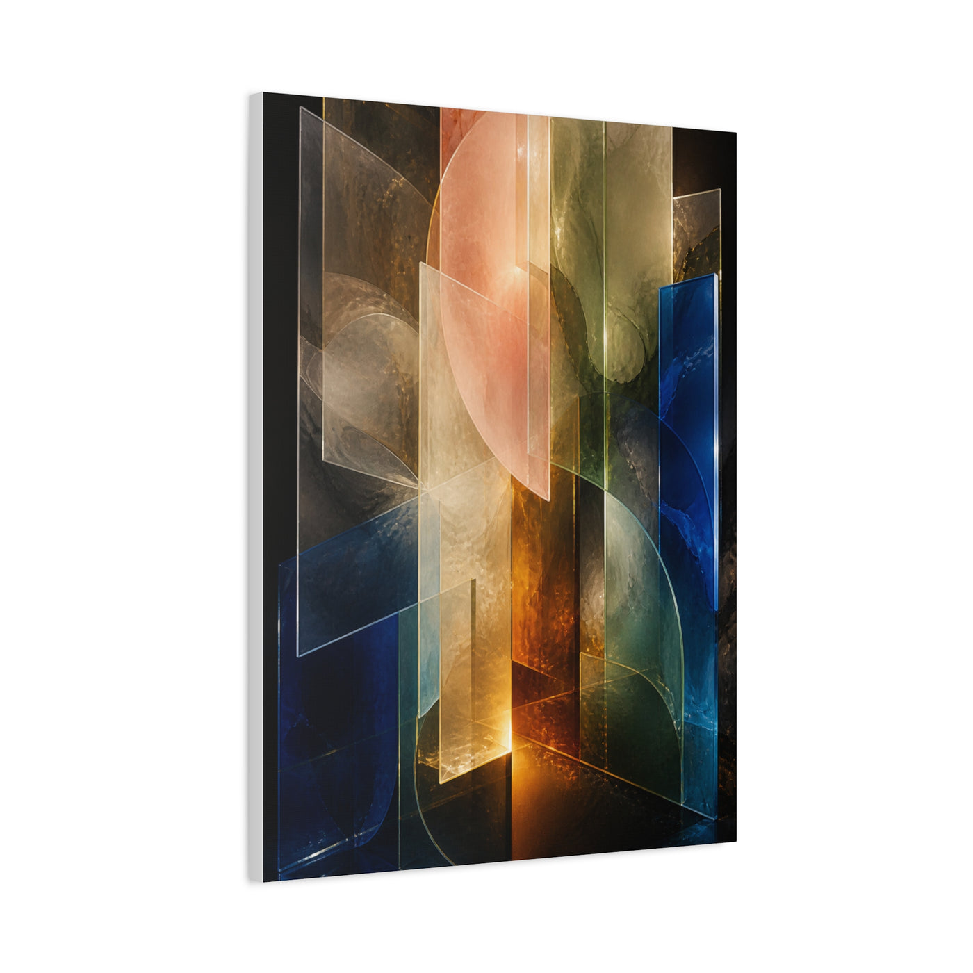 Luminous Acrylic Resin Abstract Wall Art & Canvas Print