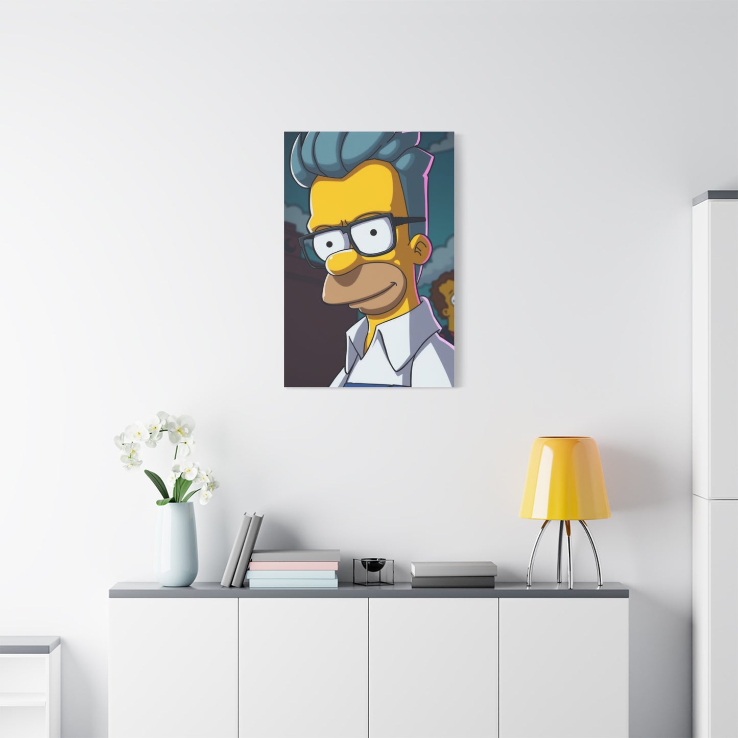 The Simpsons Art Supreme Canvas Wall Art & Canvas Print