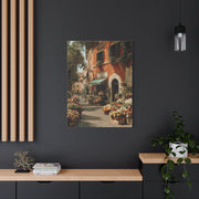 Italian Flower Market Street Wall Art & Canvas Print