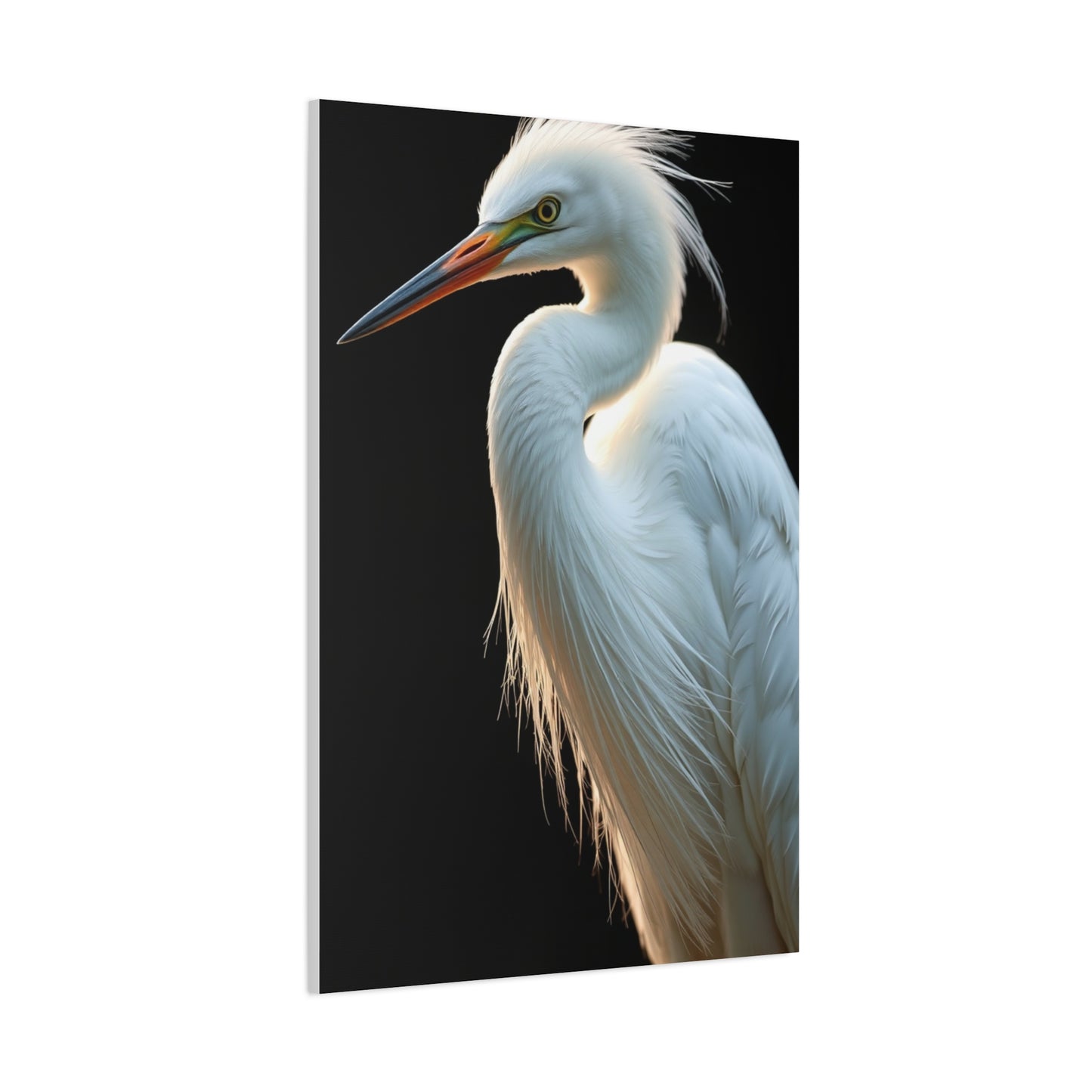 Supreme Egret Art Beautiful Collection Wall Art & Canvas Print