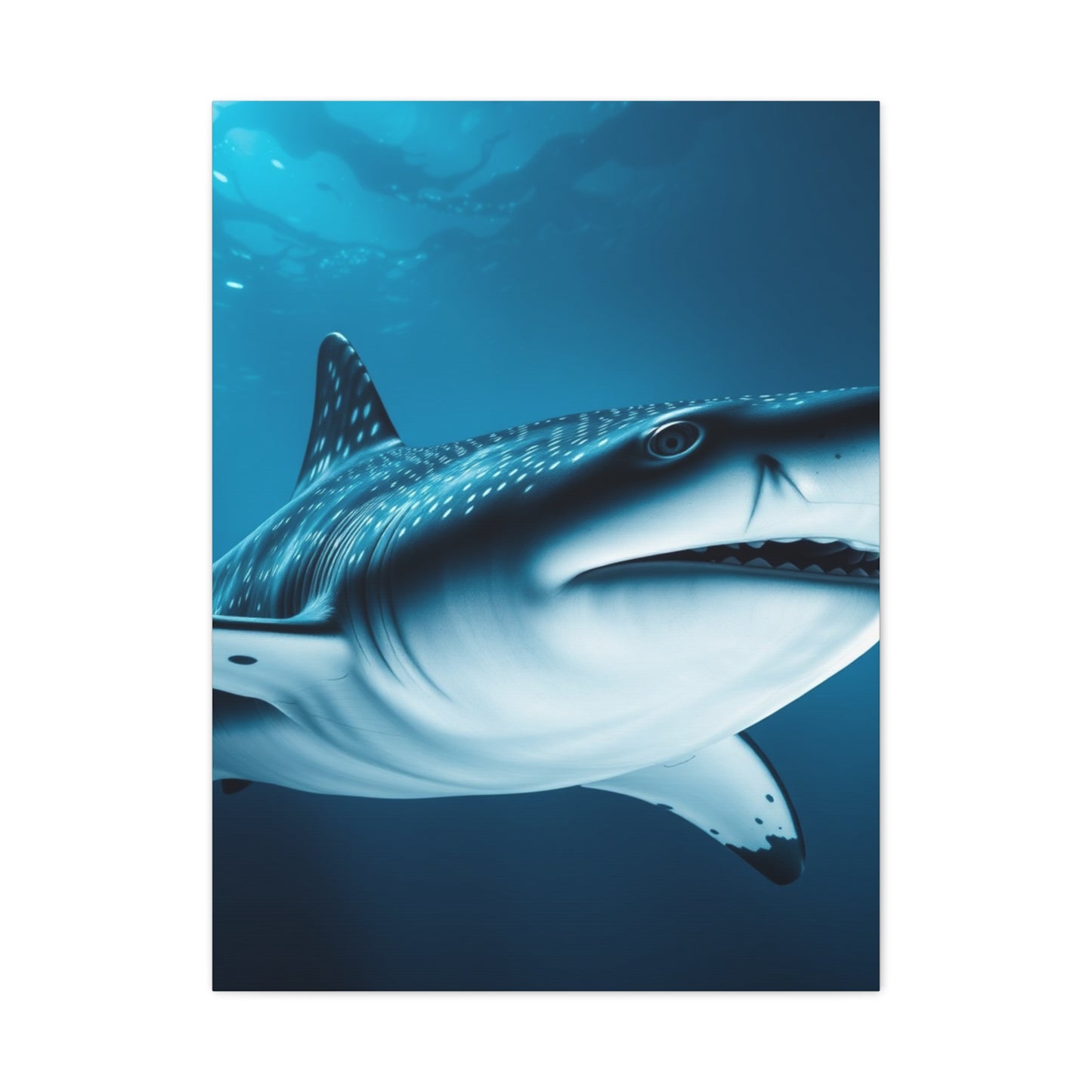 Supreme Whale Shark Art Beautiful Collection Wall Art & Canvas Print