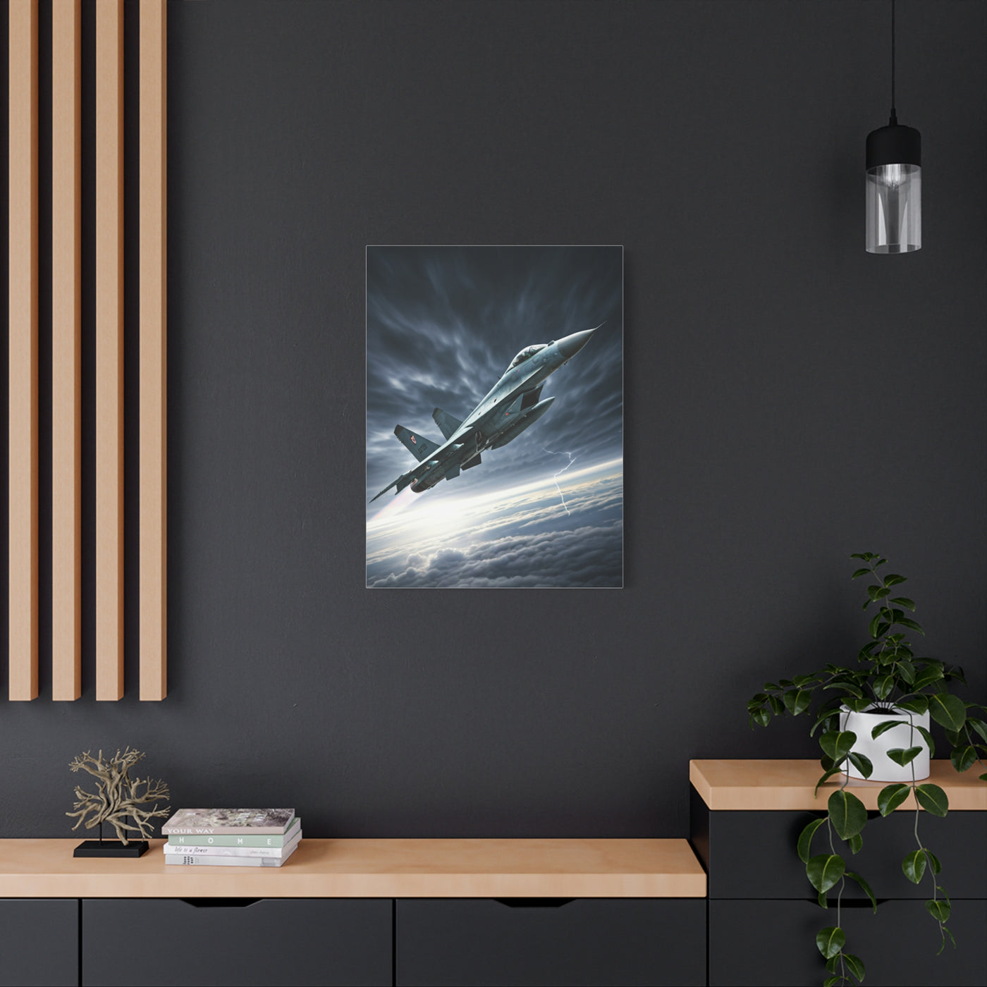 Supersonic Jet Breakthrough Wall Art & Canvas Prints