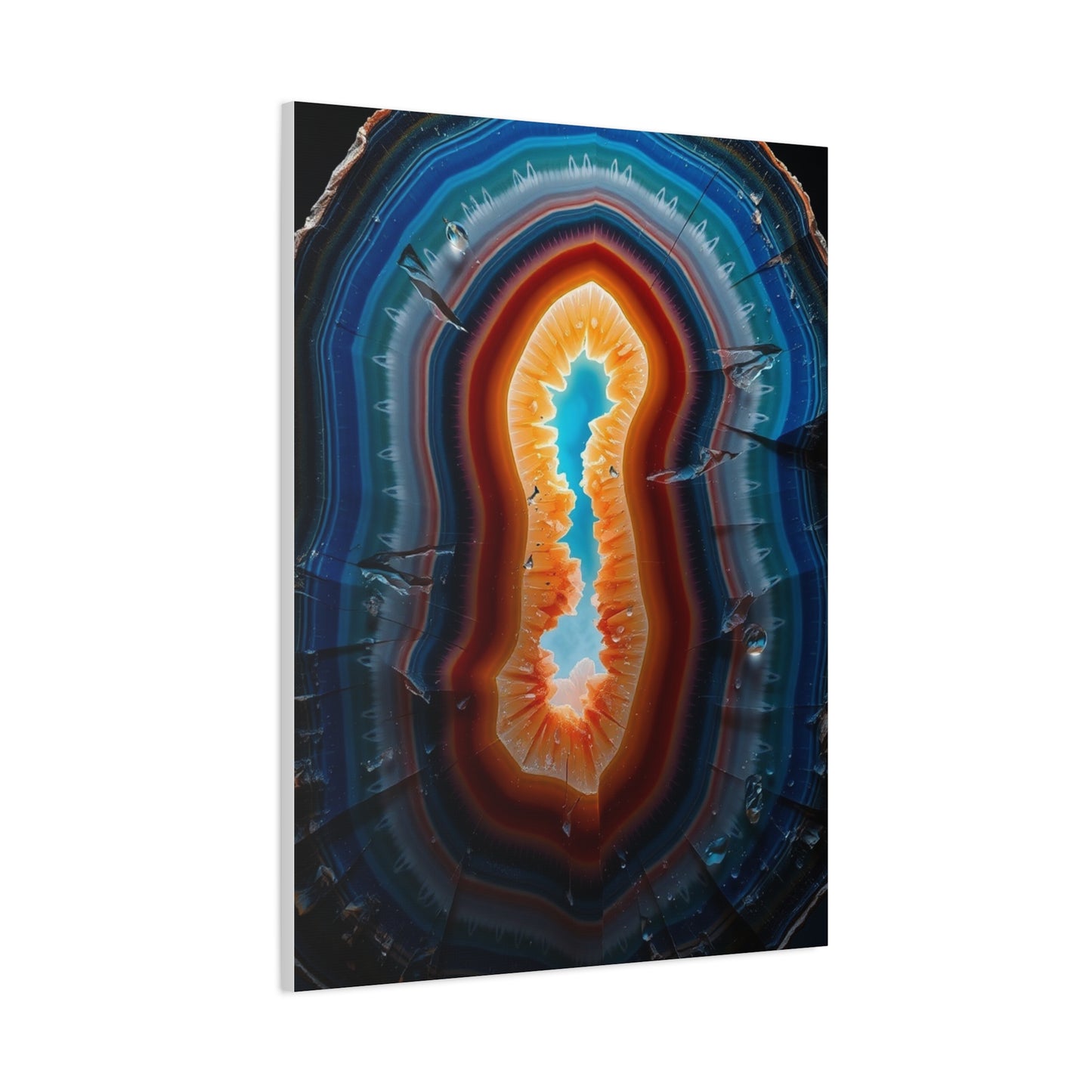 Agates, Geodes & Minerals Art Artisan Canvas Wall Art & Canvas Print