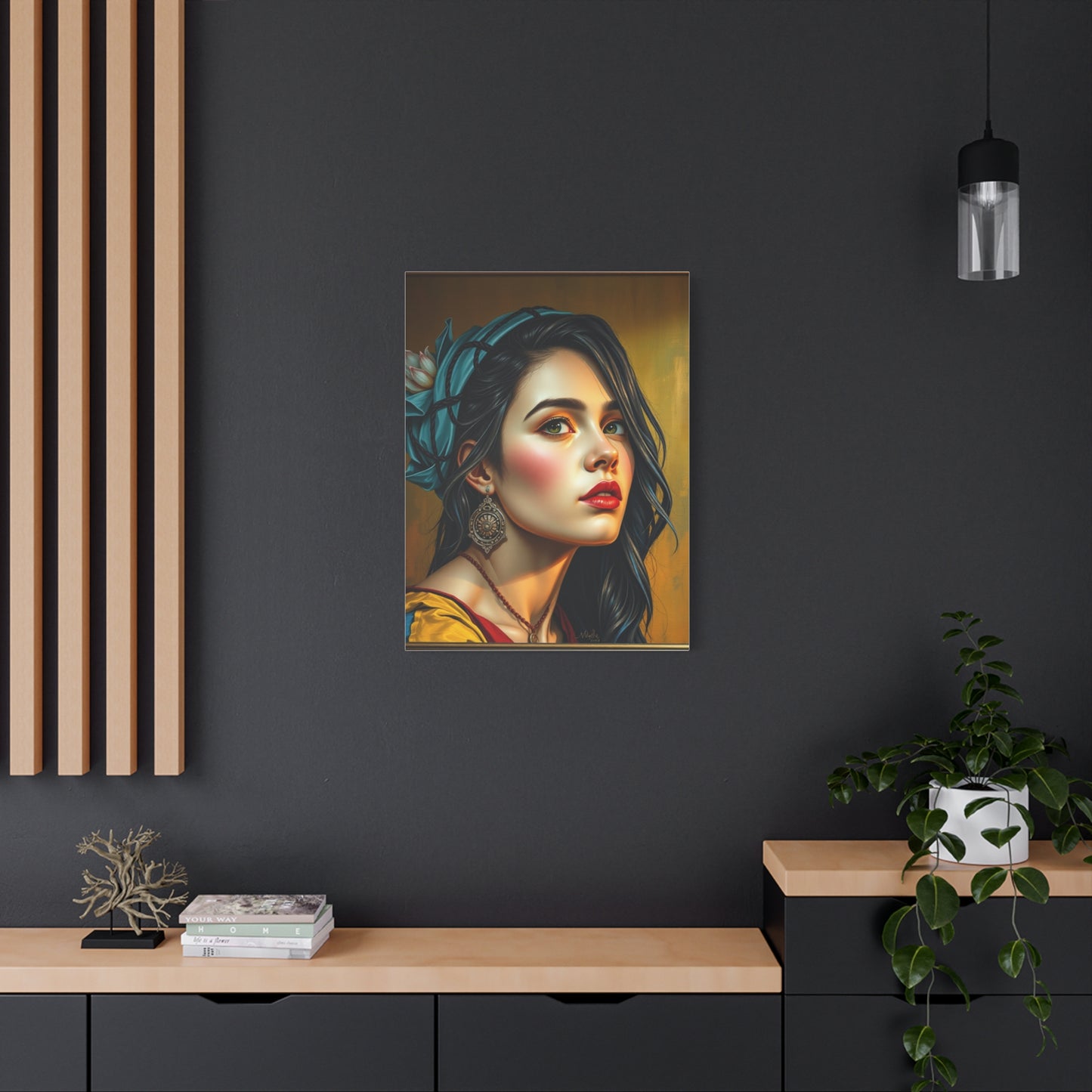 Gilded Brushwork Elegance