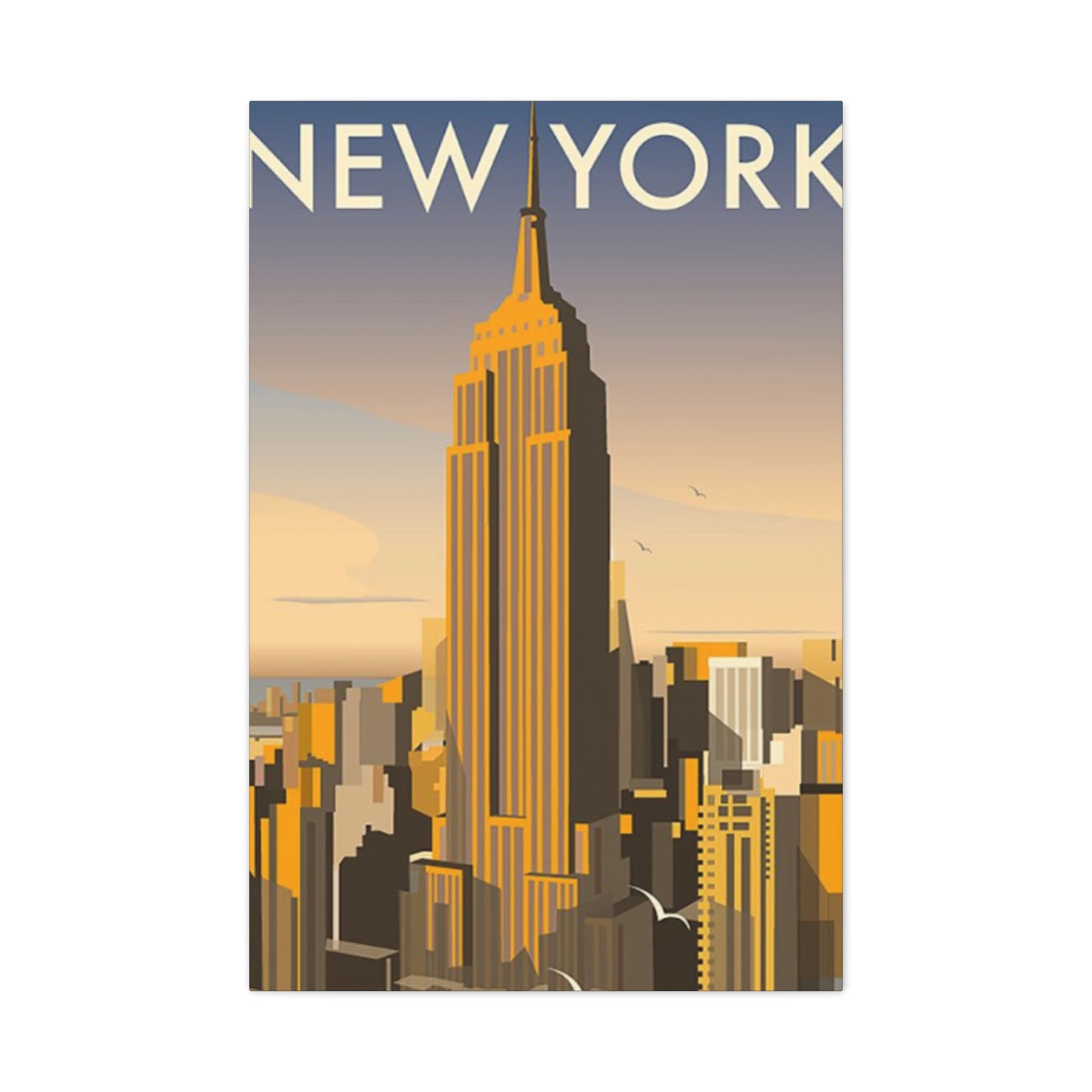 Empire State Building Skyline NYC Skyline Wall Art & Canvas Prints