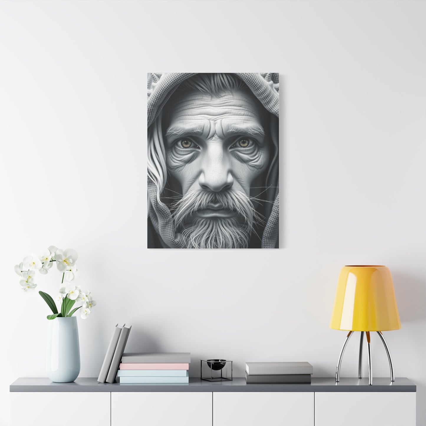 Collection Gray & White Art Wall Art & Canvas Print