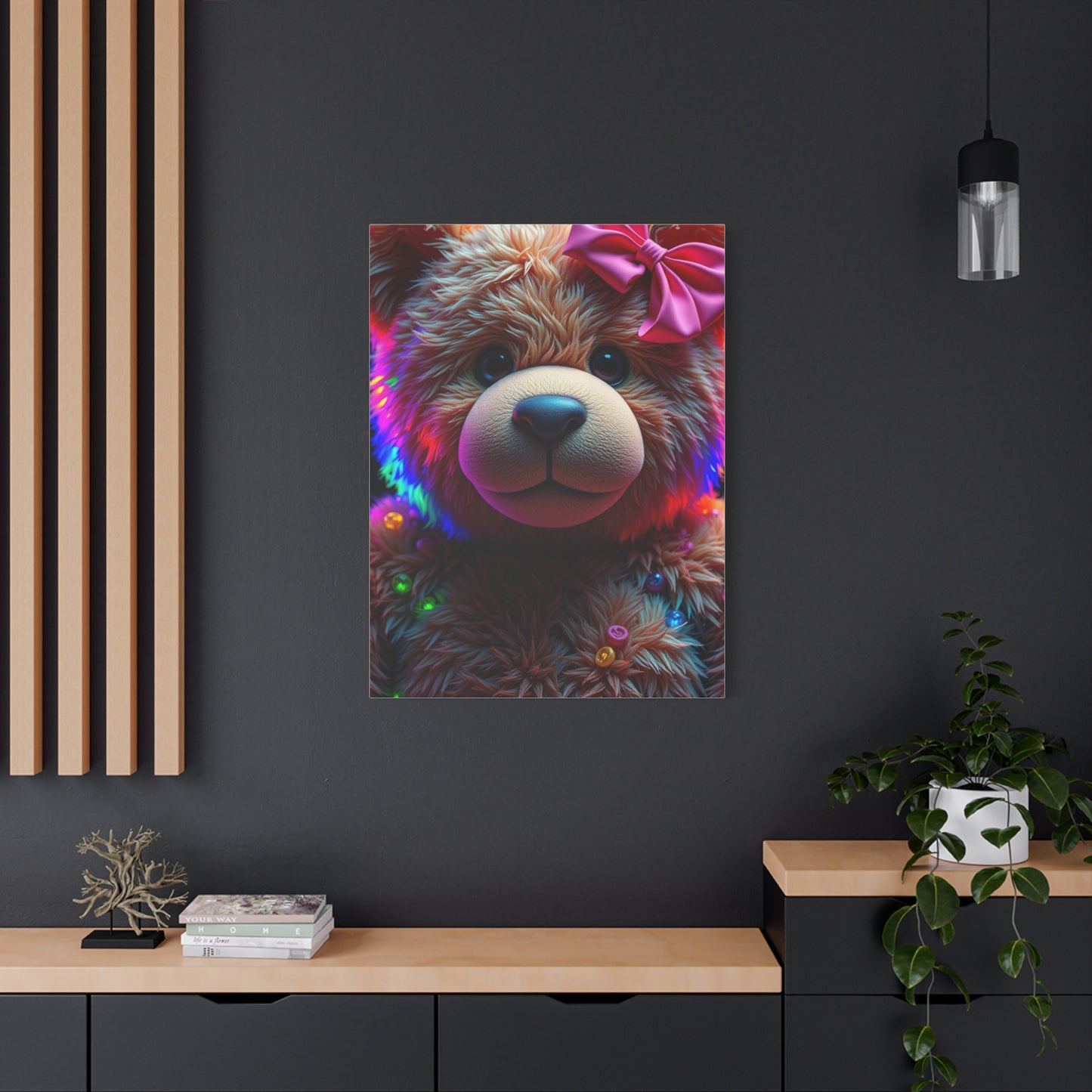Grandiose Plush Illustration Wall Art & Canvas Print