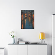 Venetian Canal Evening Glow Wall Art & Canvas Print