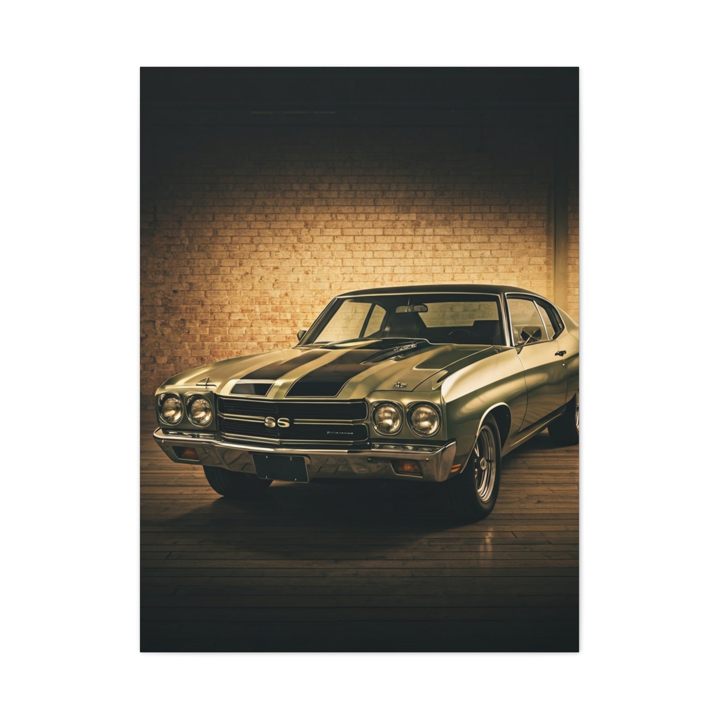 Chevrolet Chevelle SS Classic Americana Wall Art & Canvas Prints