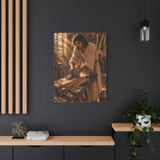 Jesus the Carpenter Workshop Scene Wall Art & Canvas Print