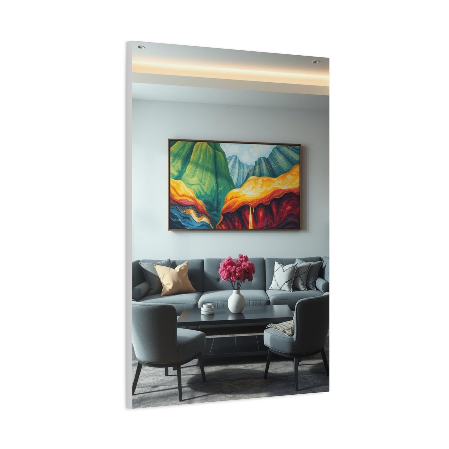 Opulent Salon Masterpiece Wall Art & Canvas Print