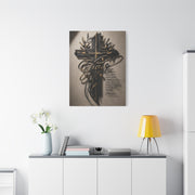 Grace Cross Metal Scripture Wall Art & Canvas Print