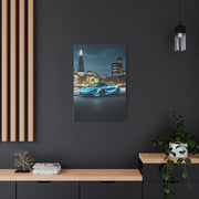 McLaren 720S London Skyline Dusk Wall Art & Canvas Prints