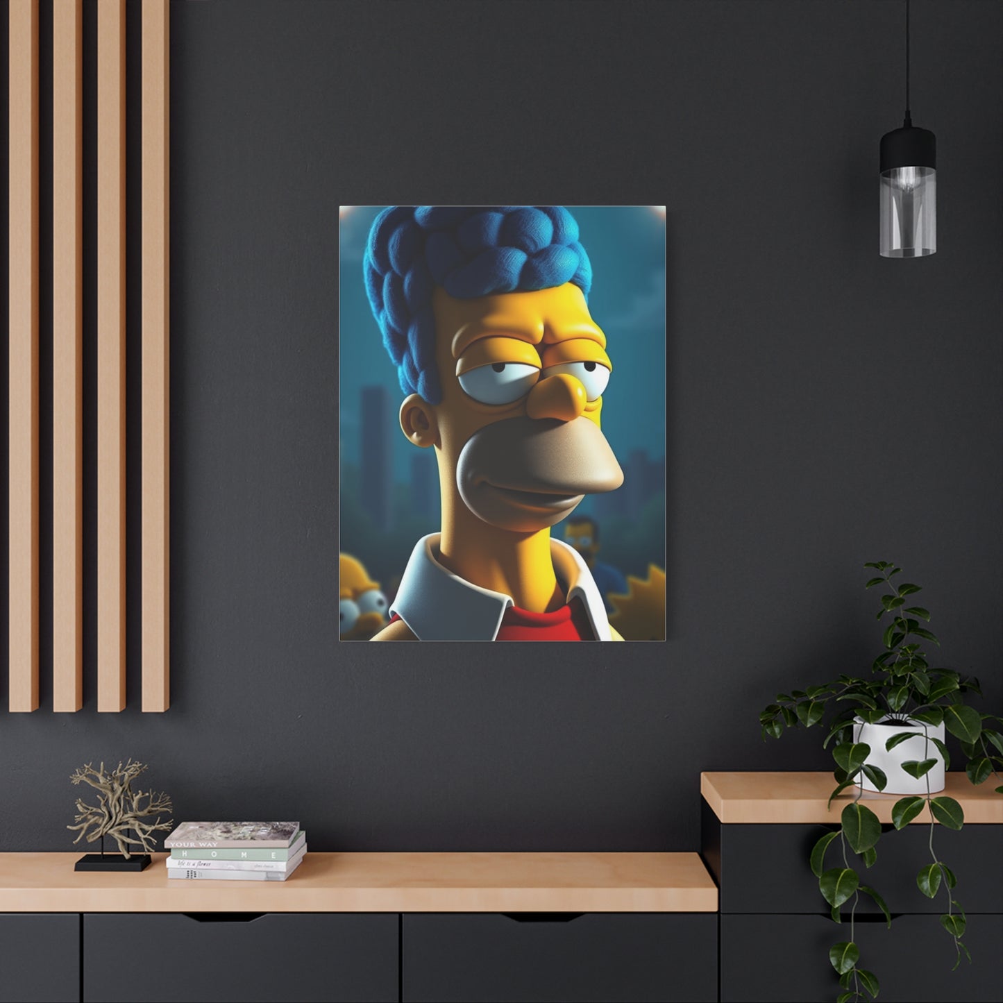 The Simpsons Art Refined Canvas Wall Art & Canvas Print