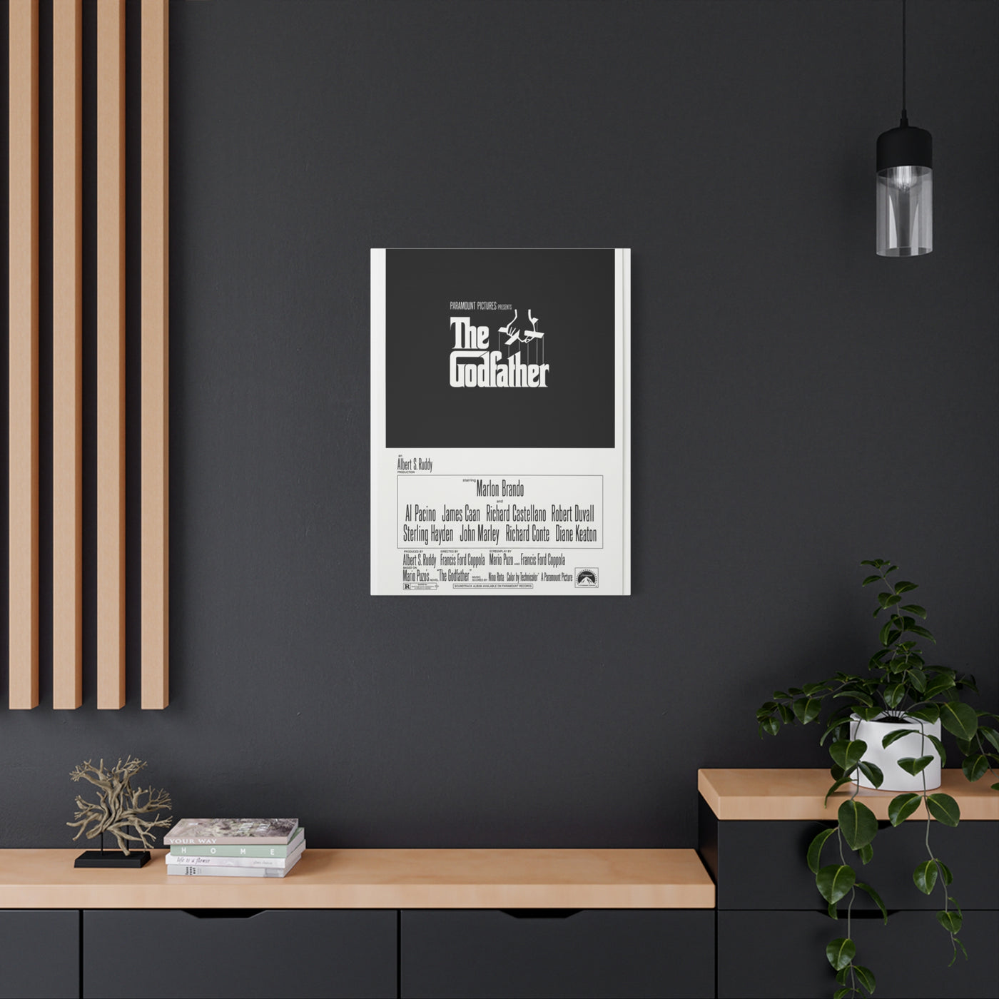 The Godfather Movie Poster Wall Art & Canvas Print