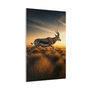 Antelope Leap Across the Plains Wall Art & Canvas Prints