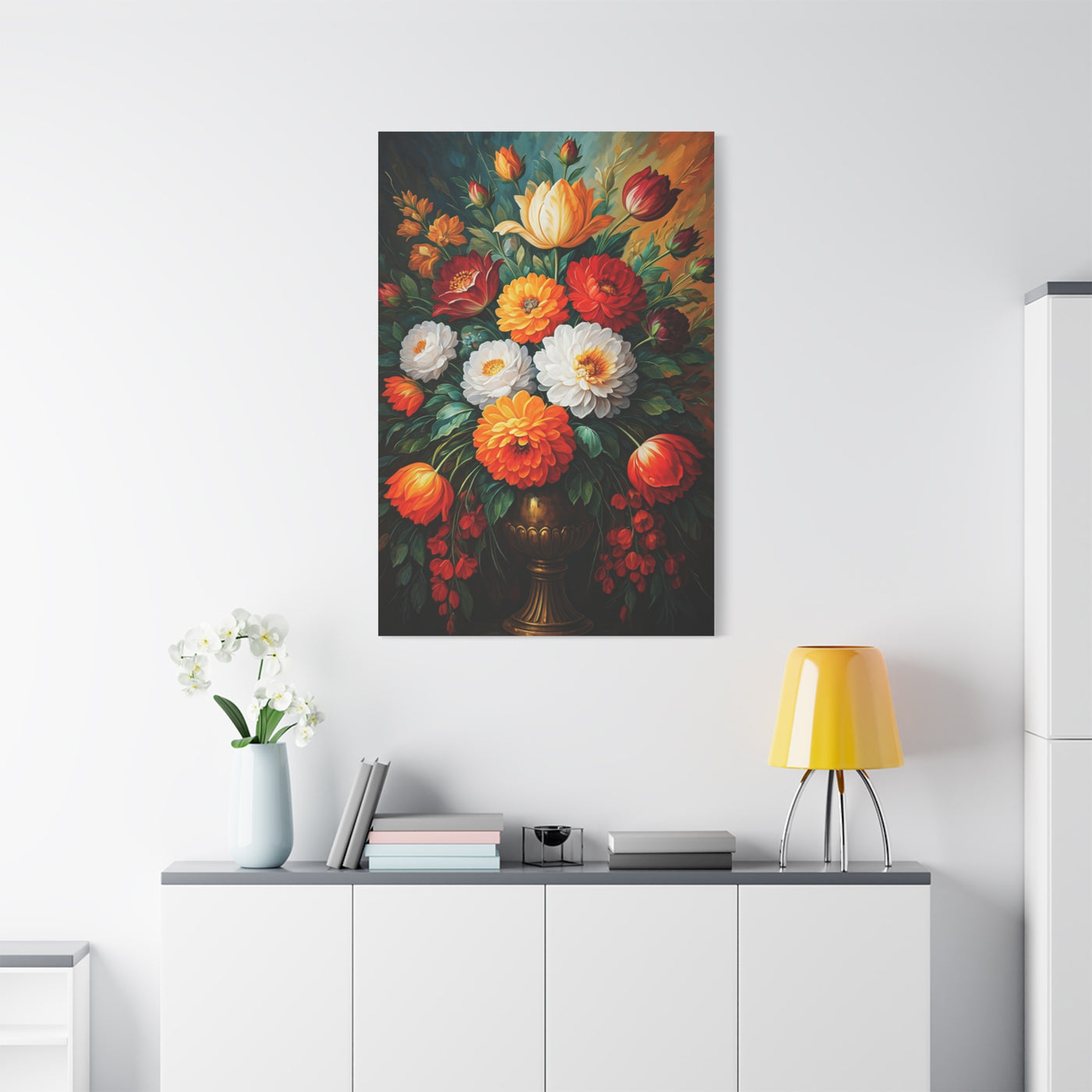 Vintage Garden Opulence Wall Art & Canvas Print