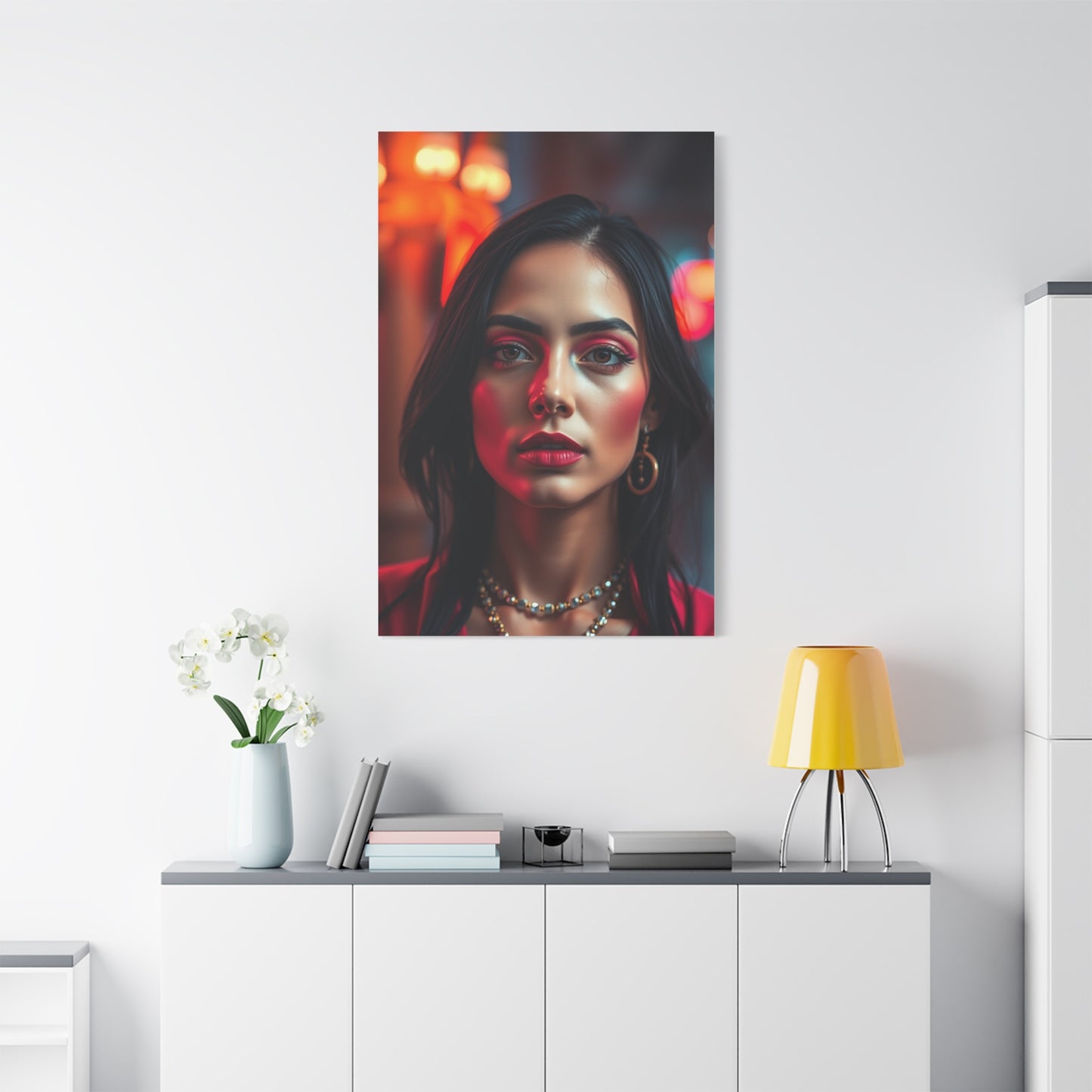 Black & Pink Art Luxury Canvas Wall Art & Canvas Print
