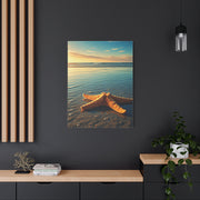 Starfish Resting in Shallow Sunset Waters Wall Art & Canvas Prints