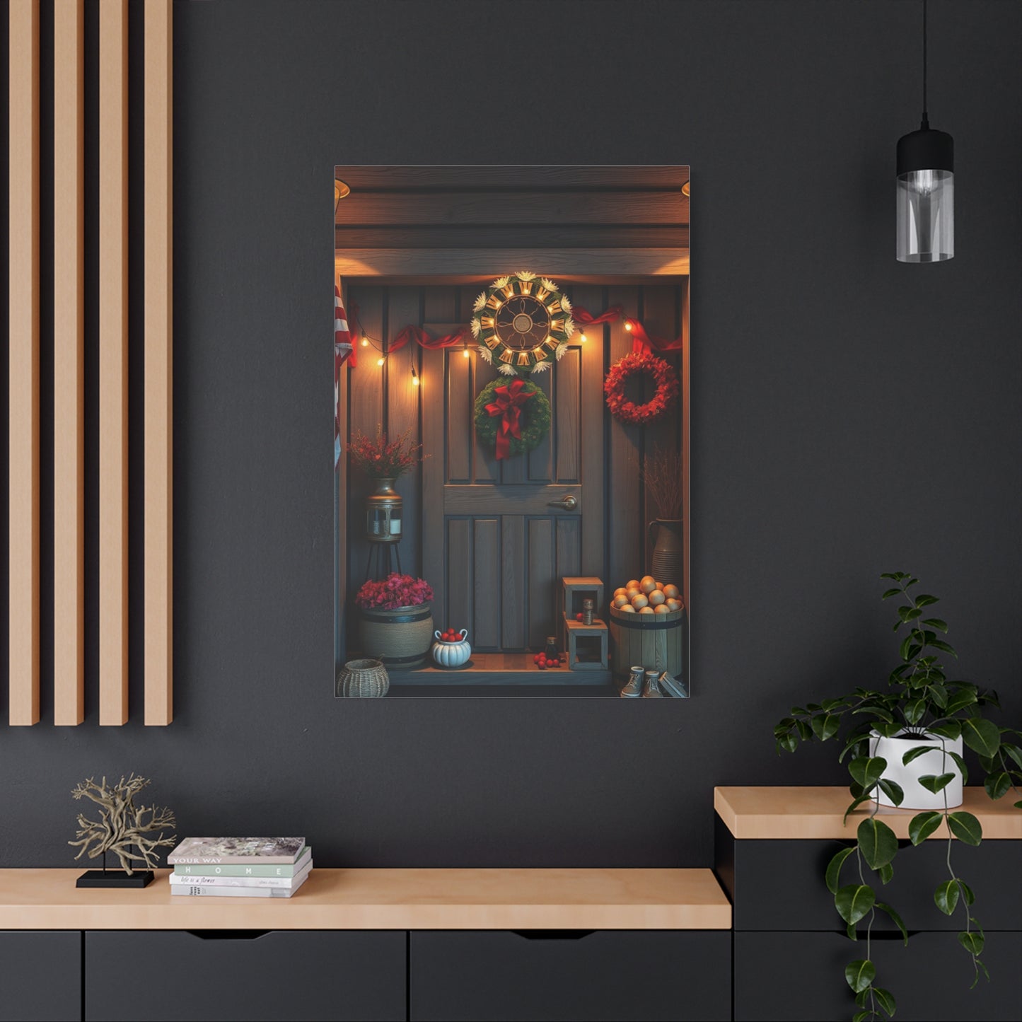 Idyllic Homestead Canvas Art Wall Art & Canvas Print
