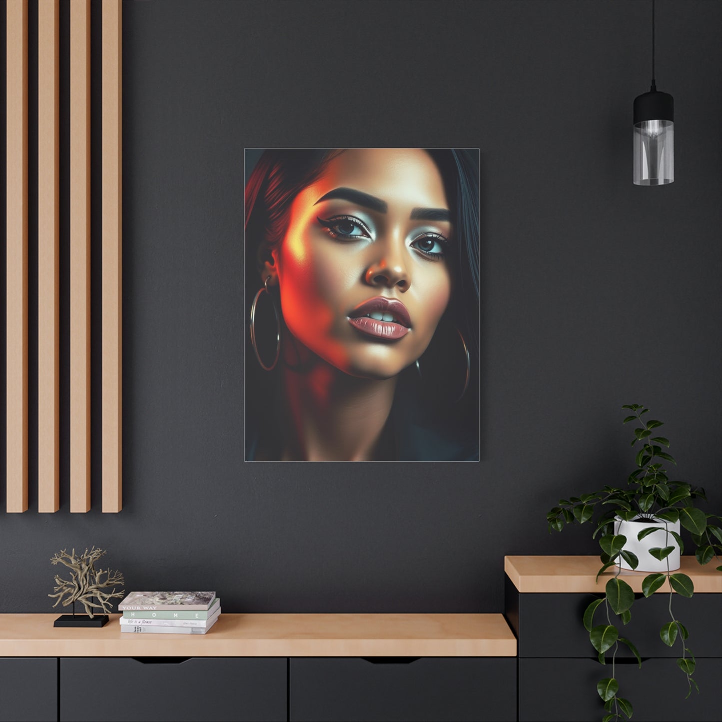 Aaliyah Art premium Canvas Gallery Wall Art & Canvas Print