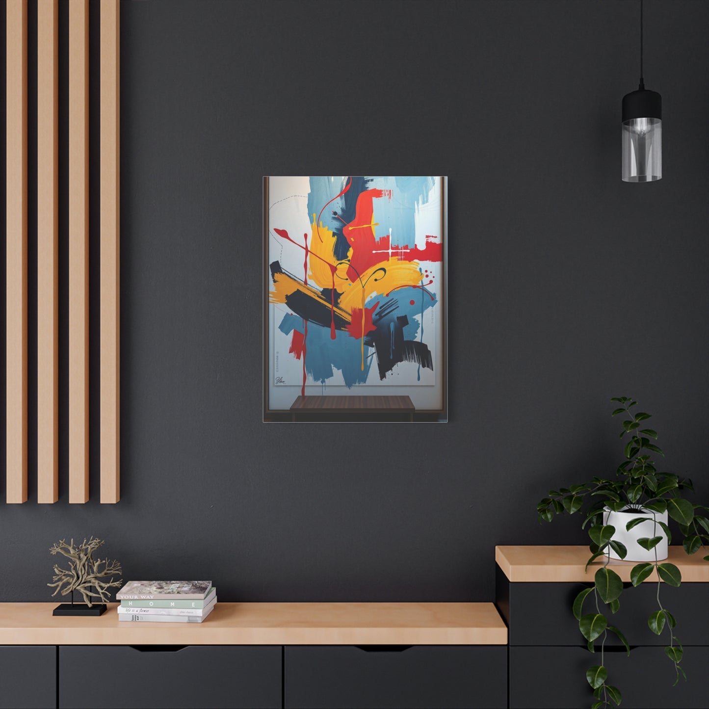 Opulent Expressionism Mural