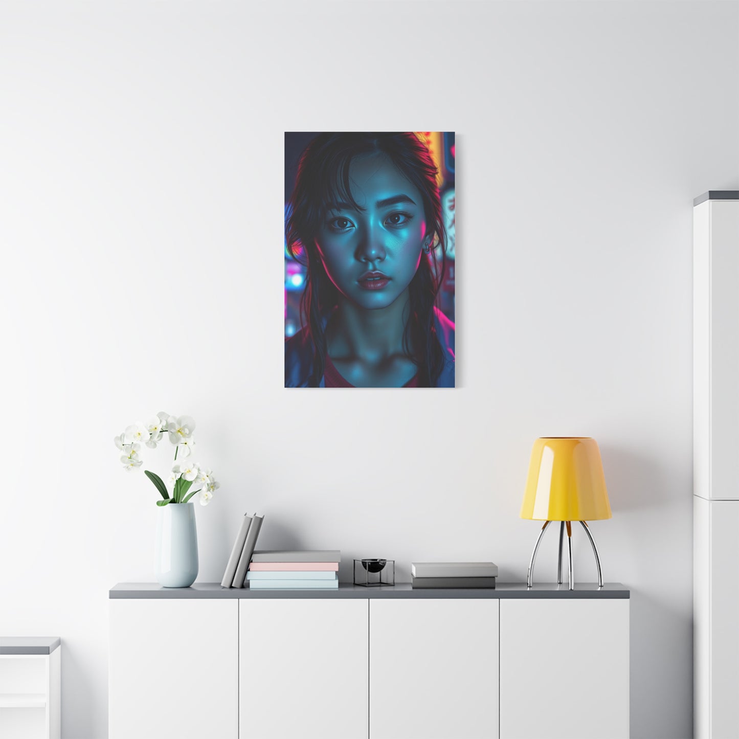 Vision Warakami Vaporwave Art Art Wall Art & Canvas Print