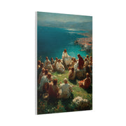 Sermon by the Sea Sacred Teaching Wall Art & Canvas Print