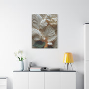 Sculptural Botanical Bas-Relief Wall Art & Canvas Print