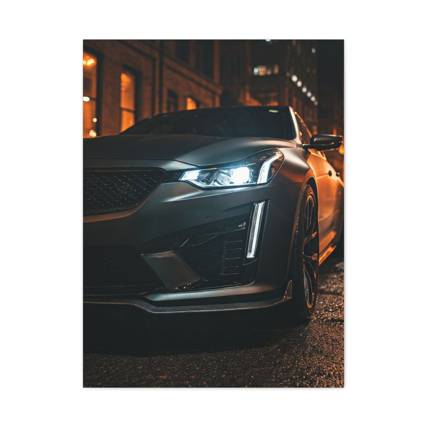 Cadillac CT5-V Blackwing Urban Aggressiveness Wall Art & Canvas Prints