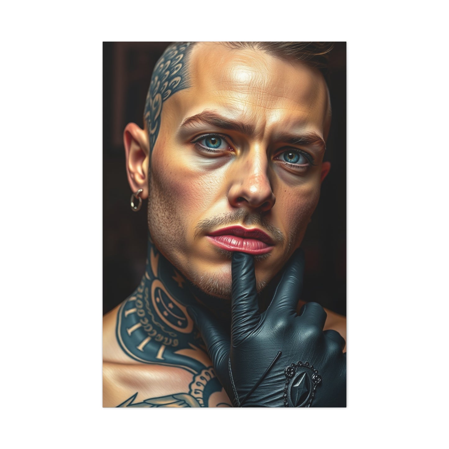 Vision Tattoo Parlor Art Art Wall Art & Canvas Print