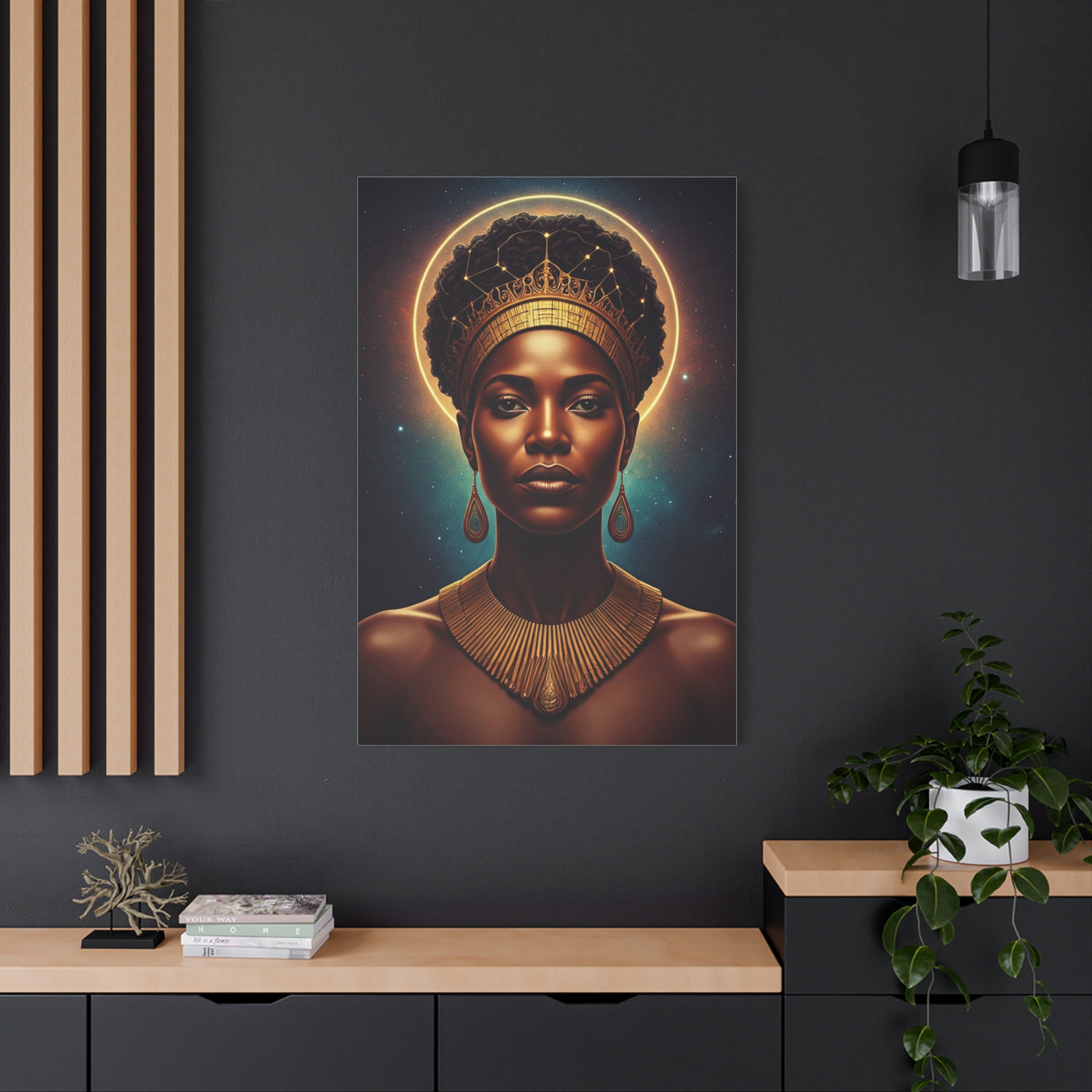 Celestial Queen Radiance Wall Art & Canvas Prints