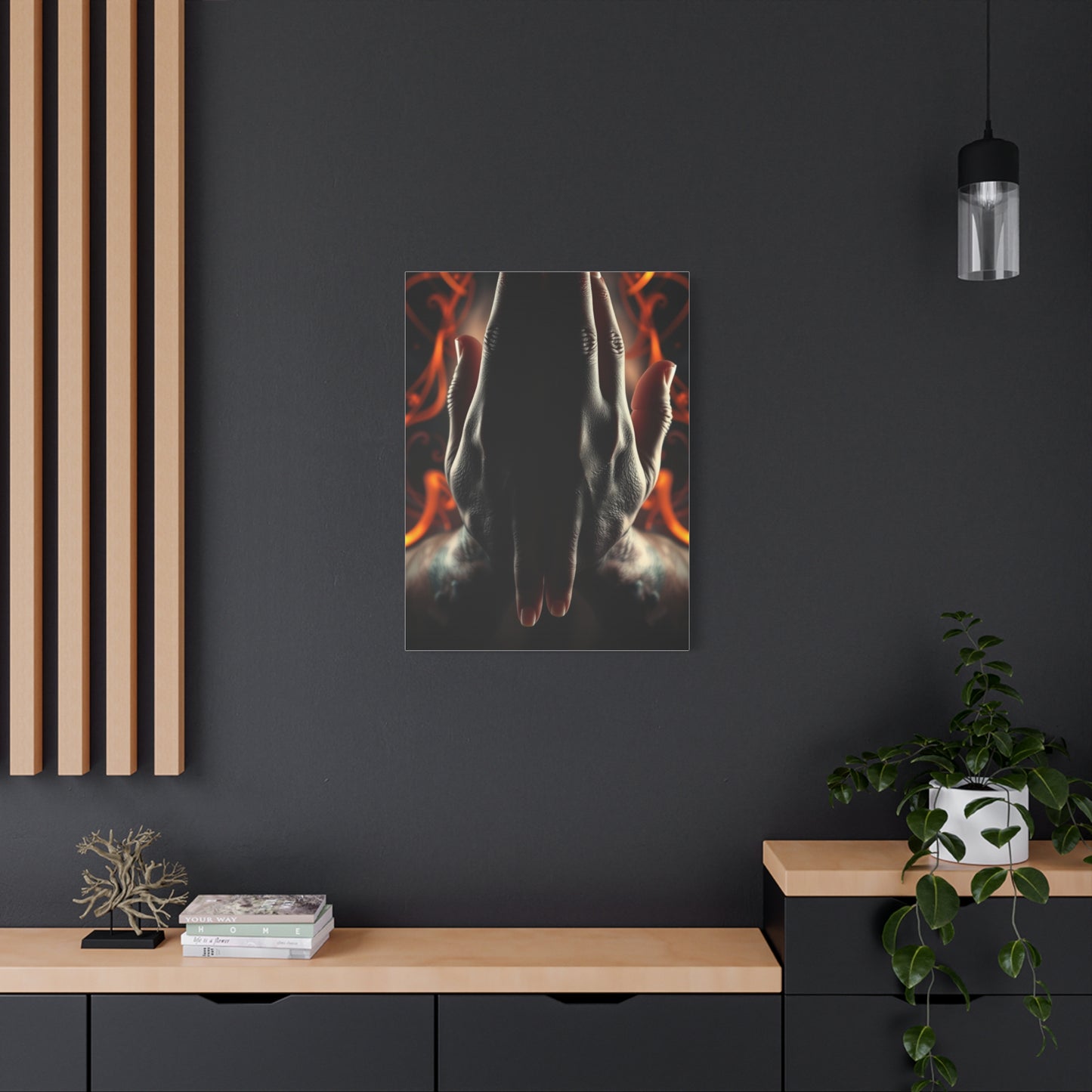 Masterpiece Hands Art Vision Wall Art & Canvas Print