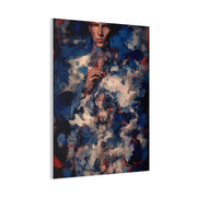 Surreal Cloud Portrait Composition Wall Art & Canvas Print