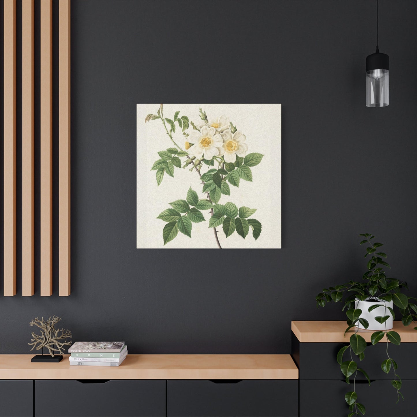 White Flower Wall Art & Canvas Prints
