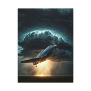 Stormbreaker Aircraft Through Lightning Skies Wall Art & Canvas Prints