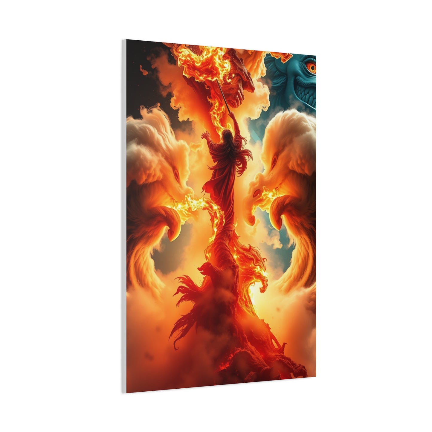 Upright Brilliance Artwork Wall Art & Canvas Print