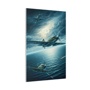 Storm Skies Aerial Battle Flight Wall Art & Canvas Prints  .