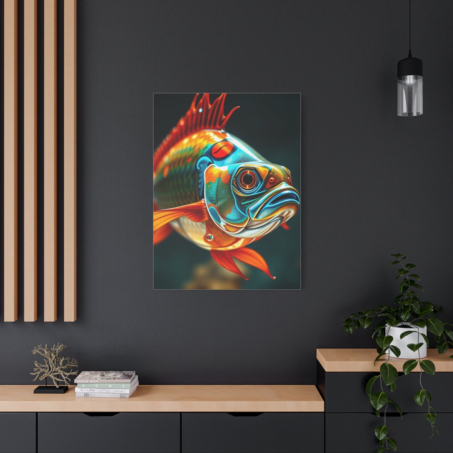 Fish Wall Art Refined Canvas Wall Art & Canvas Print