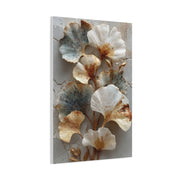 Textured Ginkgo Botanical Wall Art & Canvas Print