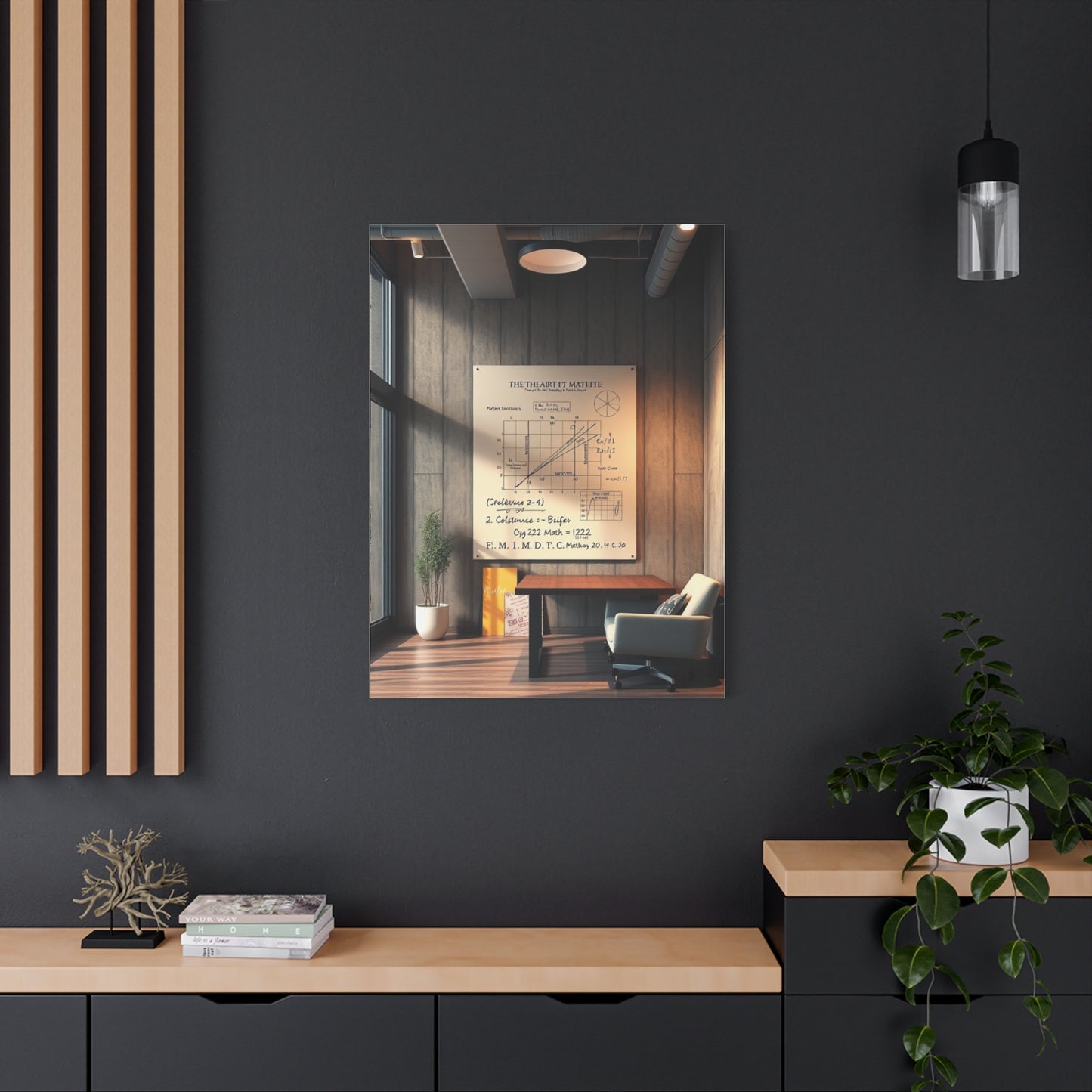 Supreme Modern Math Art for Creative Spaces Collection Wall Art & Canvas Print