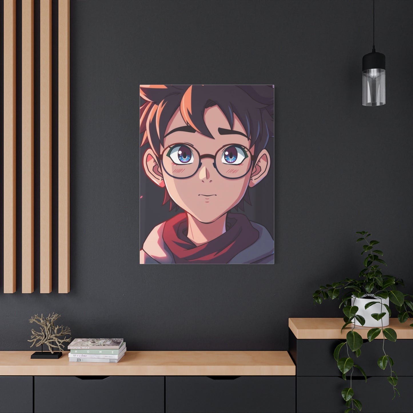Fanciful Visage Artwork Wall Art & Canvas Print