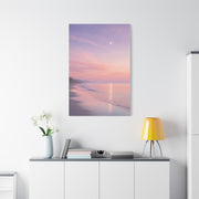 Pastel Dusk Shoreline Wall Art & Canvas Print