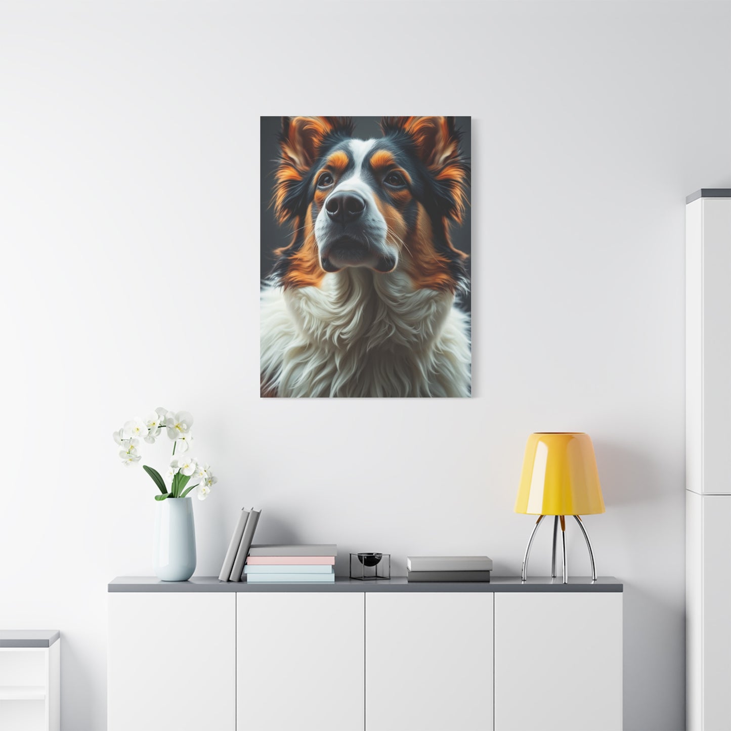 Refined Pooch Canvas Gallery Wall Art & Canvas Print