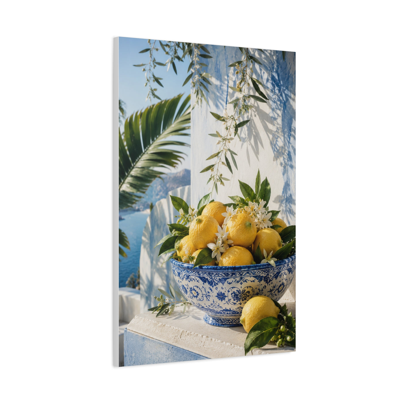Mediterranean Citrus Still Life Tropical Wall Art & Canvas Print